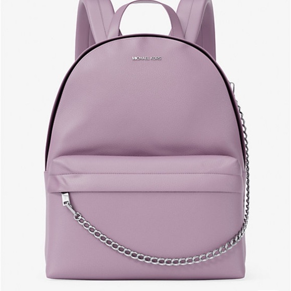 MICHAEL KORS Slater Medium Chain Backpack
Quartz 
NWT main image 9